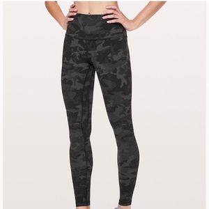 Lululemon Black camo align pants
